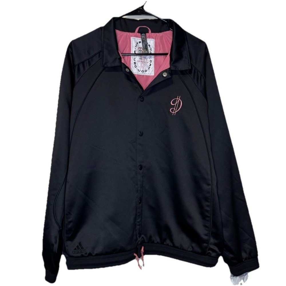 Adidas Men Jacket Dame Dolla Damian Lillard Extply Basketball GU0180 Black Large